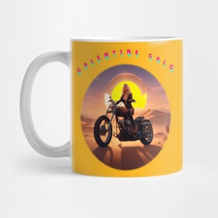 Galentines gal riding through the desert Mug